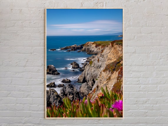 Real Photo Bodega Bay Print Wall Art Poster Decor