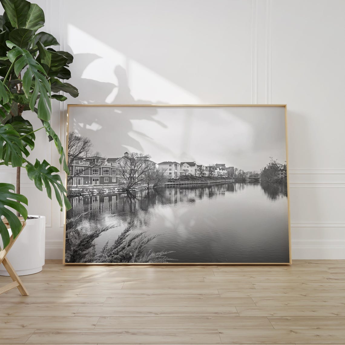Black And White Traverse City Print Traverse City Wall Art Traverse City Poster Traverse City Photo Michigan Wall Decor Usa Poster - Image 2