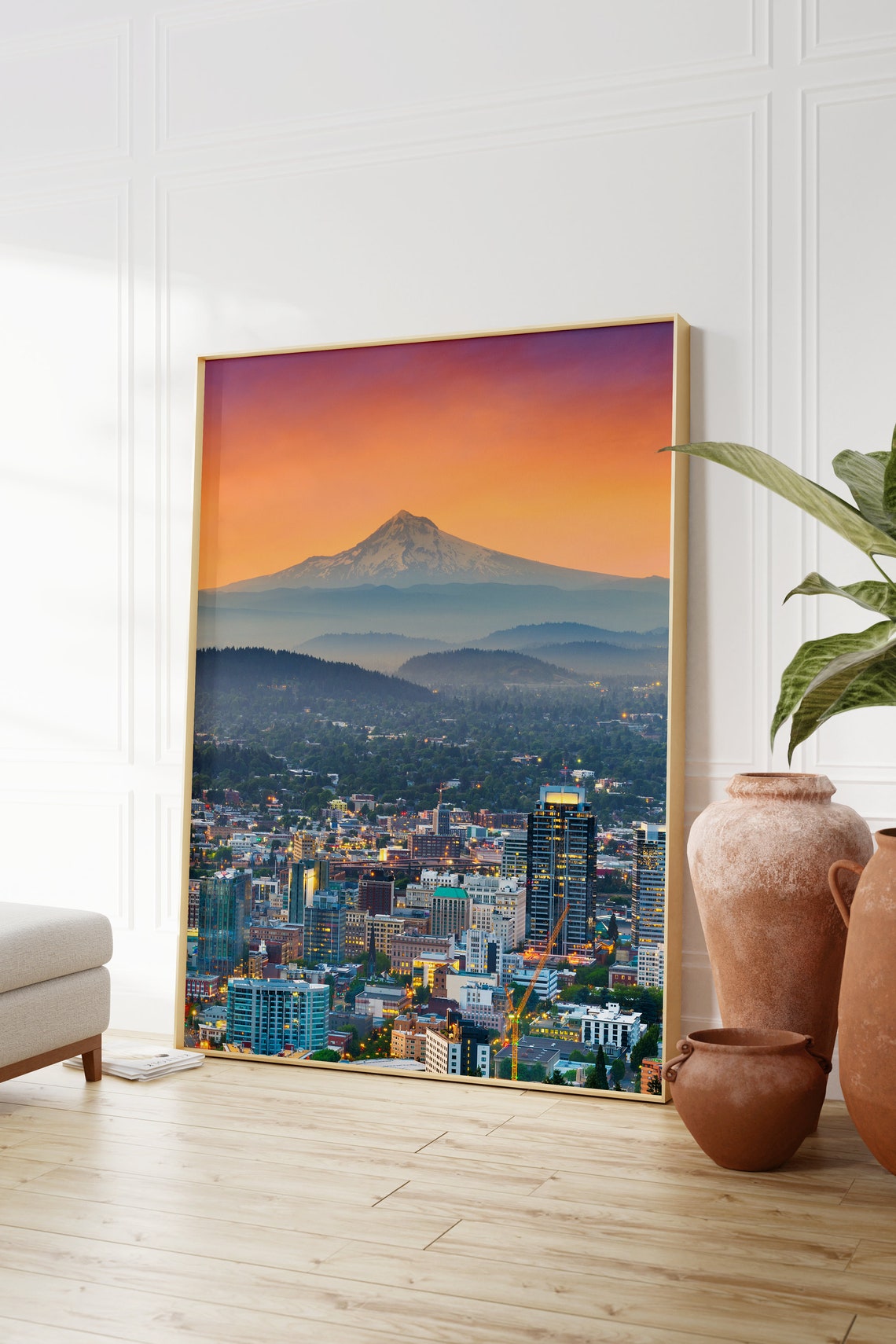Real Photo Portland Print Portland Wall Art Portland Poster Portland Photo Portland Poster Print Portland Wall Decor Oregon - Image 3
