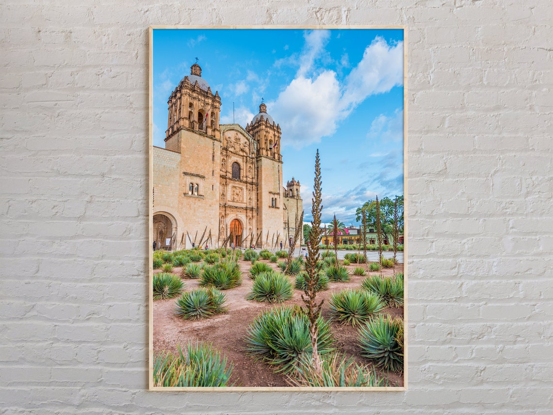 Real Photo Oaxaca De Juarez Print Art Poster Decor