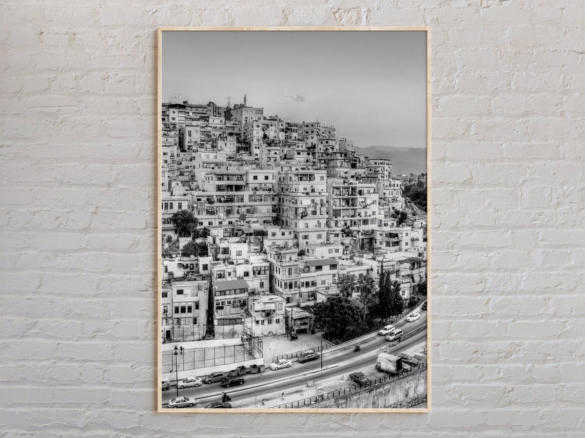 Black And White Lebanon Print Lebanon Wall Art Lebanon Poster Lebanon Photo Lebanon Poster Print Lebanon Wall Decor Beirut