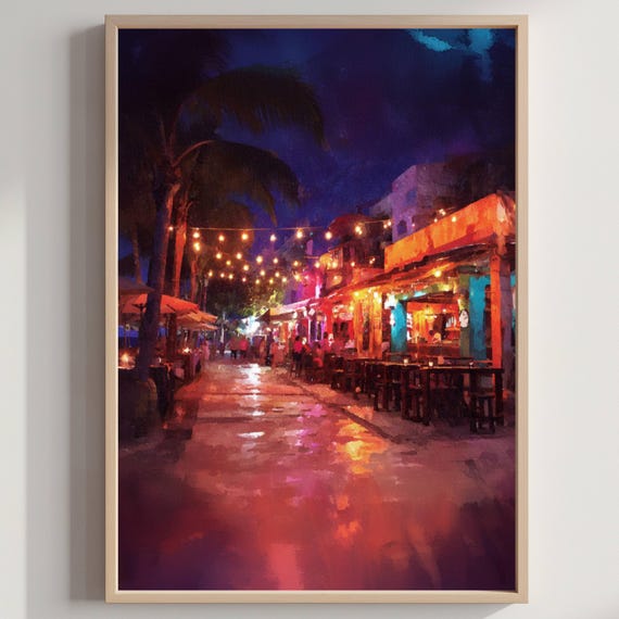 Cabo San Lucas Mexico Watercolor Print Travel Art Poster