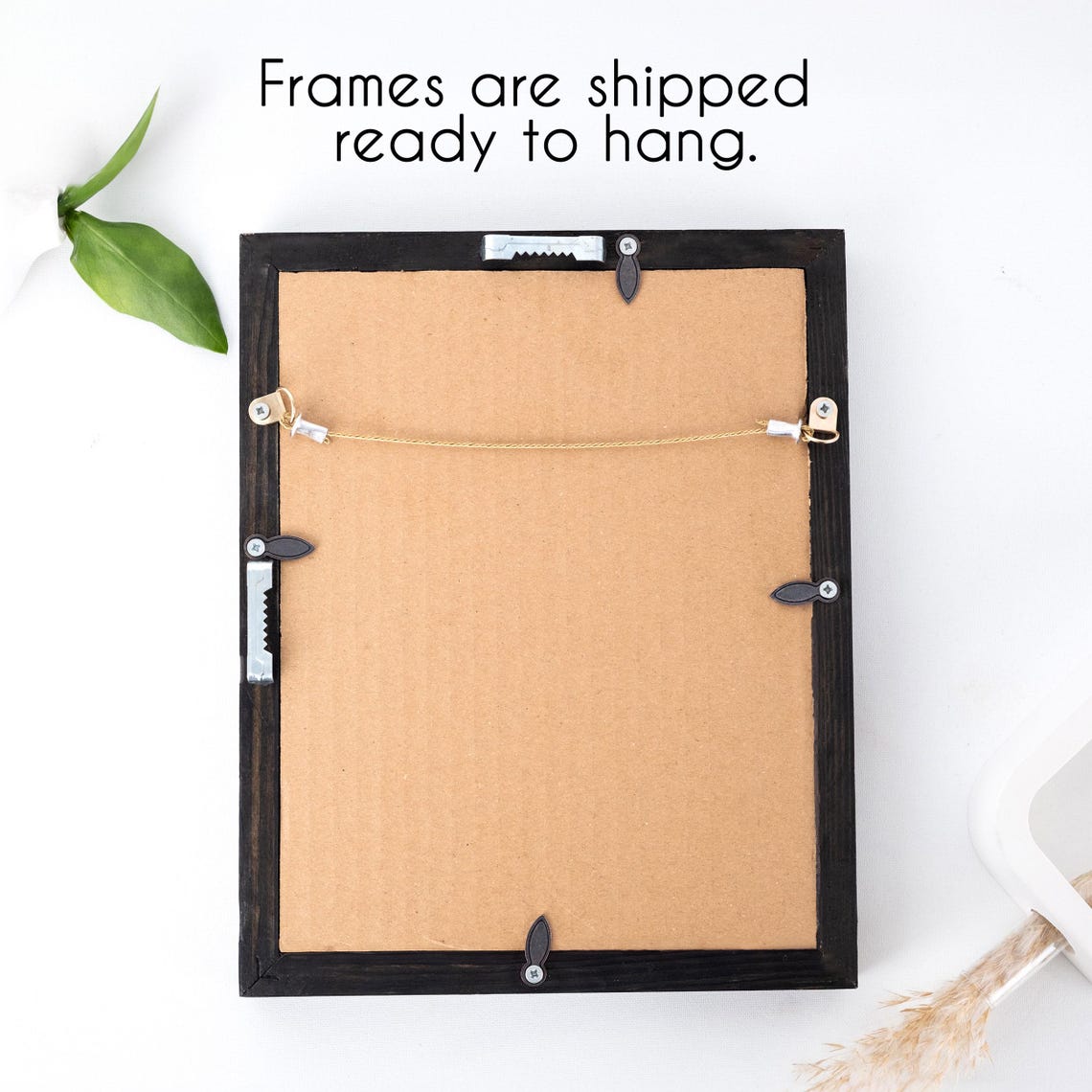 Portraits Handcrafted Walnut Wood Frame - Image 2