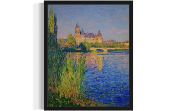 Austria Countries, Monet Art Print