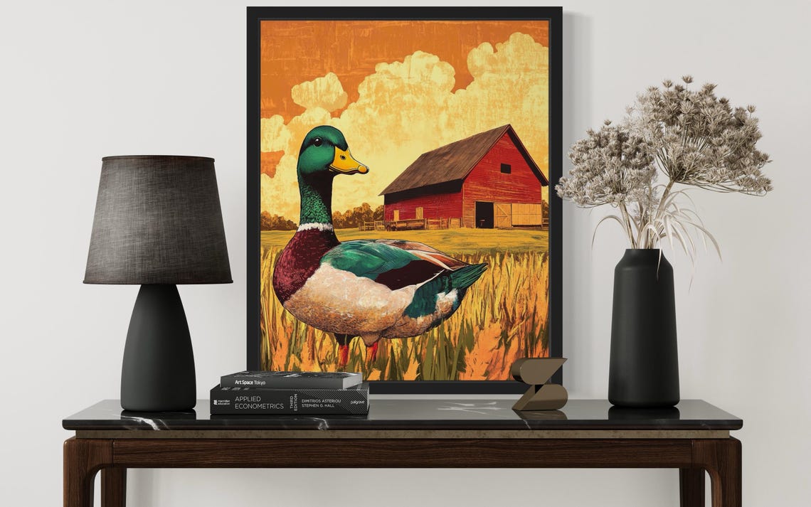 Duck Farm Pop Art Poster - Image 3