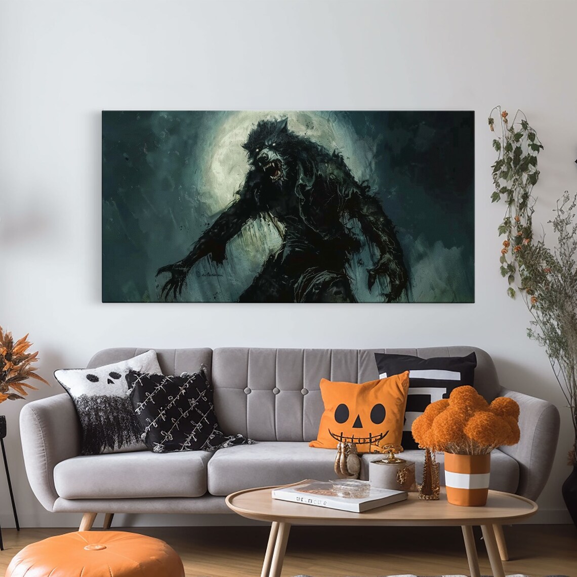There Werewolf, Dark Academia Victorian Art Print - Image 6