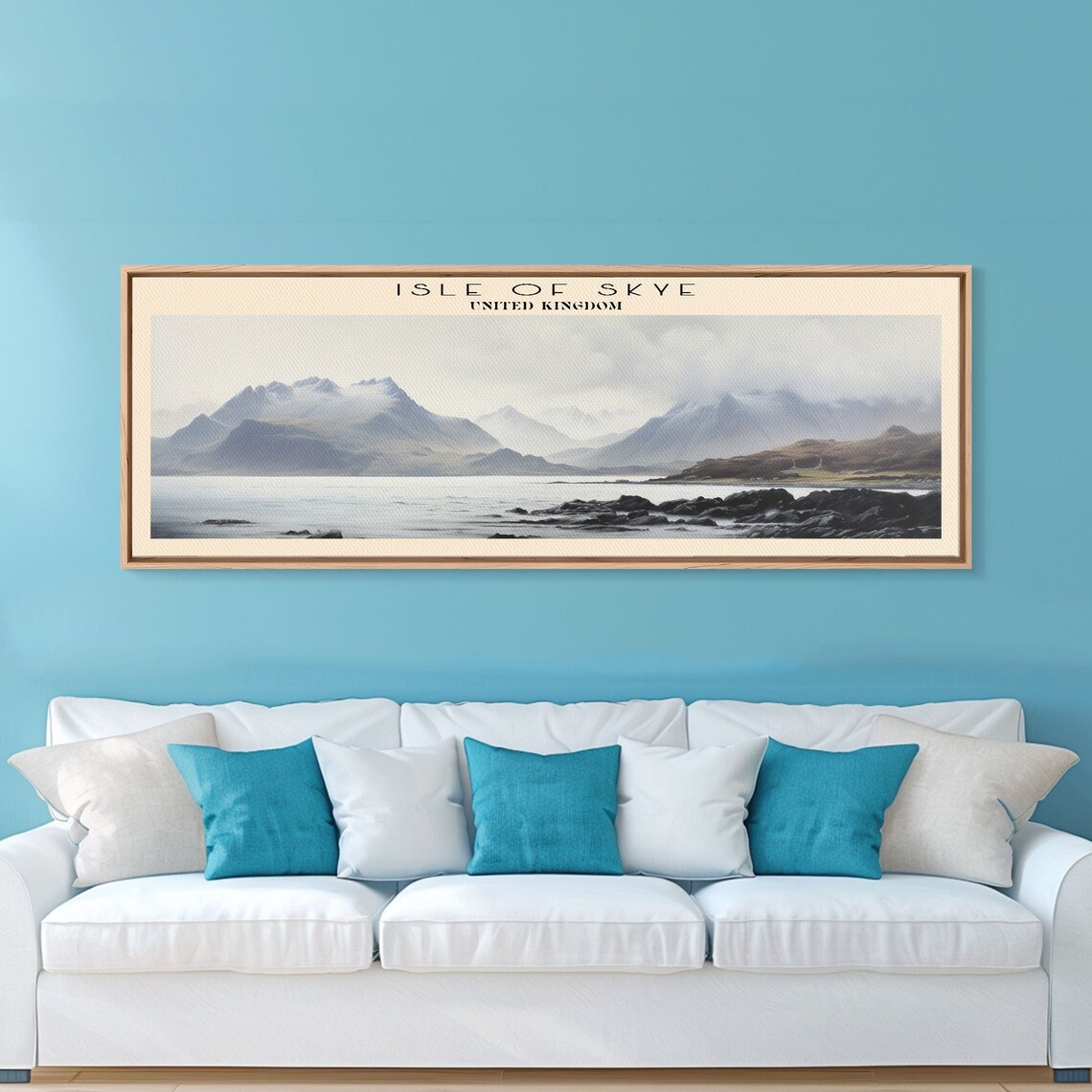 Isle Of Skye Scotland Travel Poster, Panoramic - Image 5