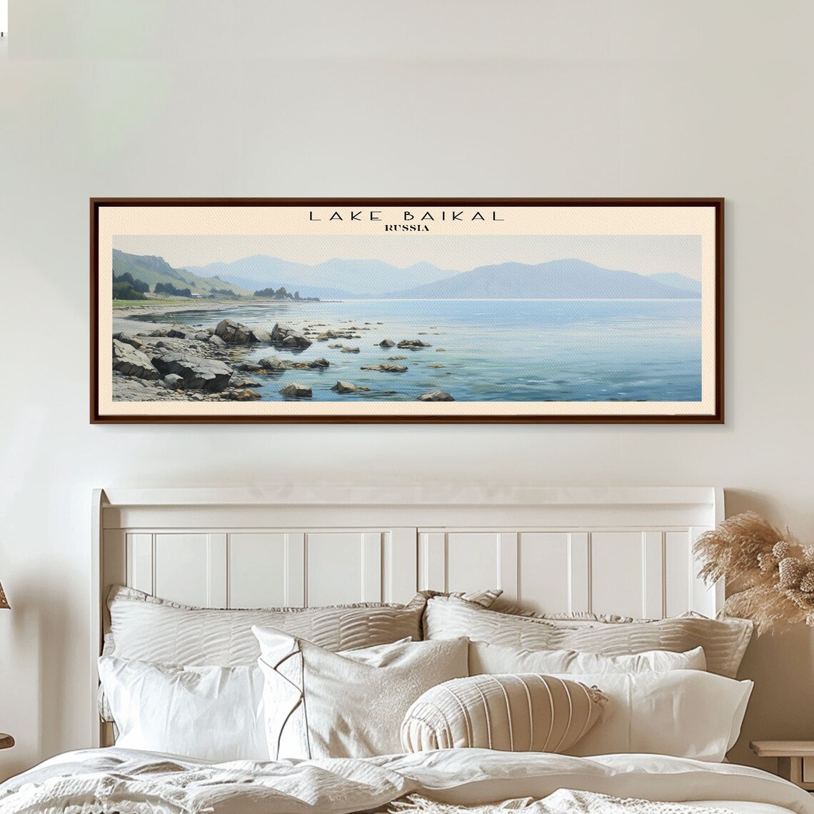 Lake Baikal Travel Poster, Russia Landscape Art Print - Image 5