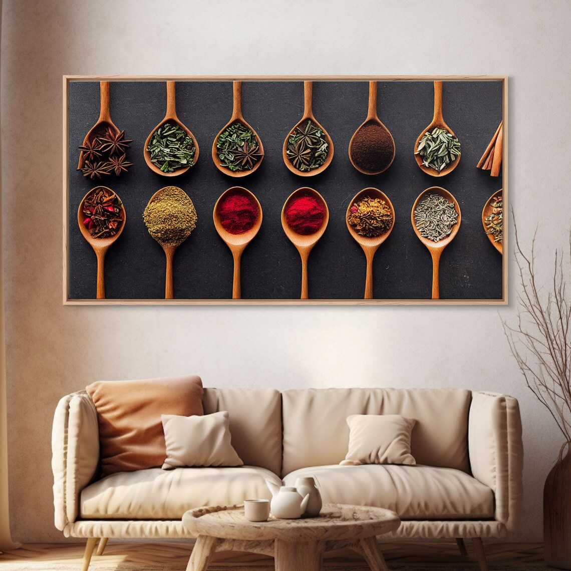 Herbs And Spices Modern Kitchen Wall Art Print - Image 4