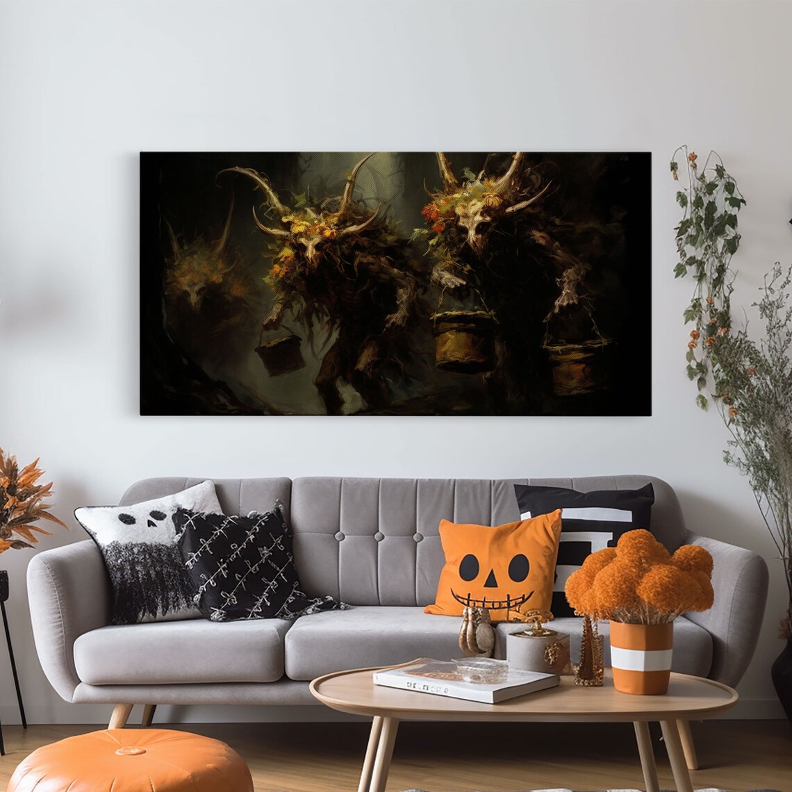 Wendigos Demonic Halloween Art Print, Gothic Victorian - Image 5