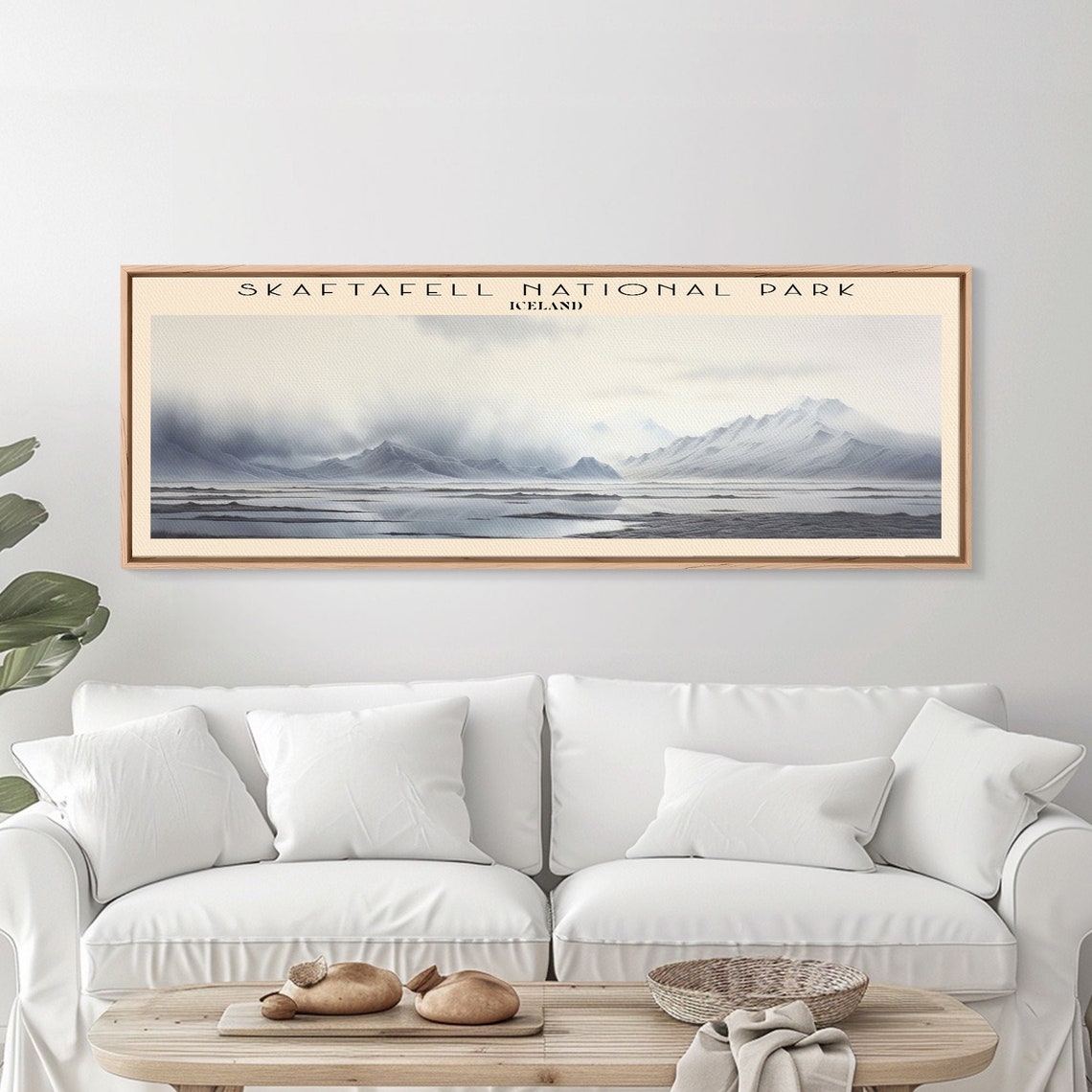Skaftafell National Park Iceland Glacial Plain Moody Mountain Poster - Image 6