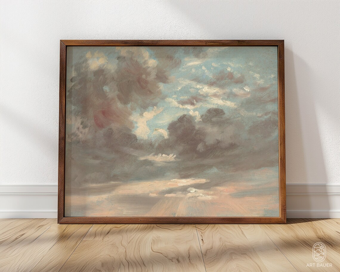 Cloud Study by John Constable, Sky Painting - Image 5