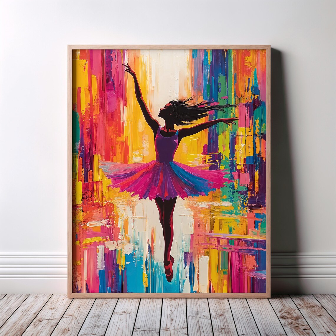 Ballet Wall Art, Dance Ballerina Art Print