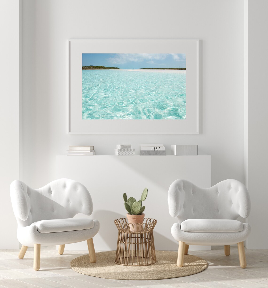 Beach Photography Ocean Water Poster, Coastal Decor - Image 2