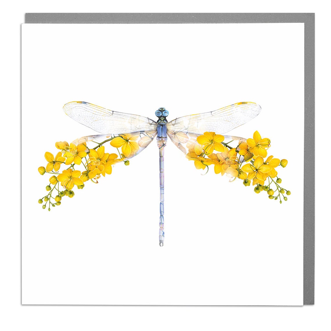 Dragonfly Art Greeting Card