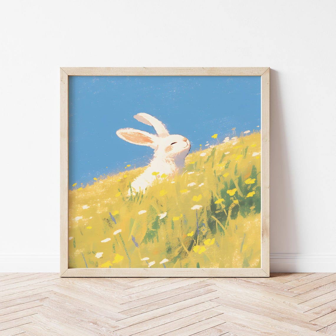 Rabbit Illustration Of Hare Wall Art Of Animals Nursery Prints Of Birthday Gifts Of Rabbit Wall Dcor Of Gender Neutral Nursery