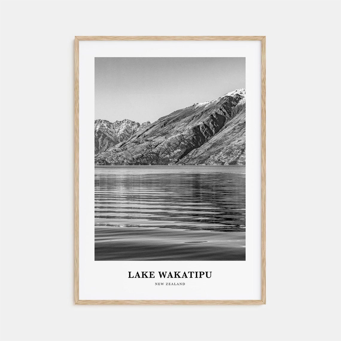 Lake Wakatipu Wall Art Lake Wakatipu Wall Decor Lake Wakatipu Poster Lake Wakatipu Home Decor Lake Wakatipu Travel Gift Travel Print