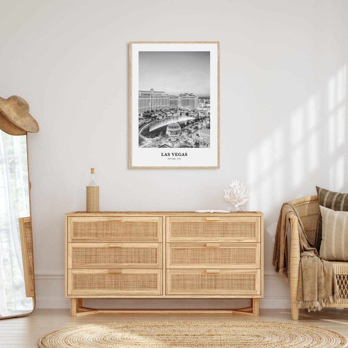Las Vegas Wall Art No 4 Las Vegas Wall Decor Las Vegas Poster Las Vegas Home Decor Las Vegas Travel Gift Las Vegas Travel Print - Image 3