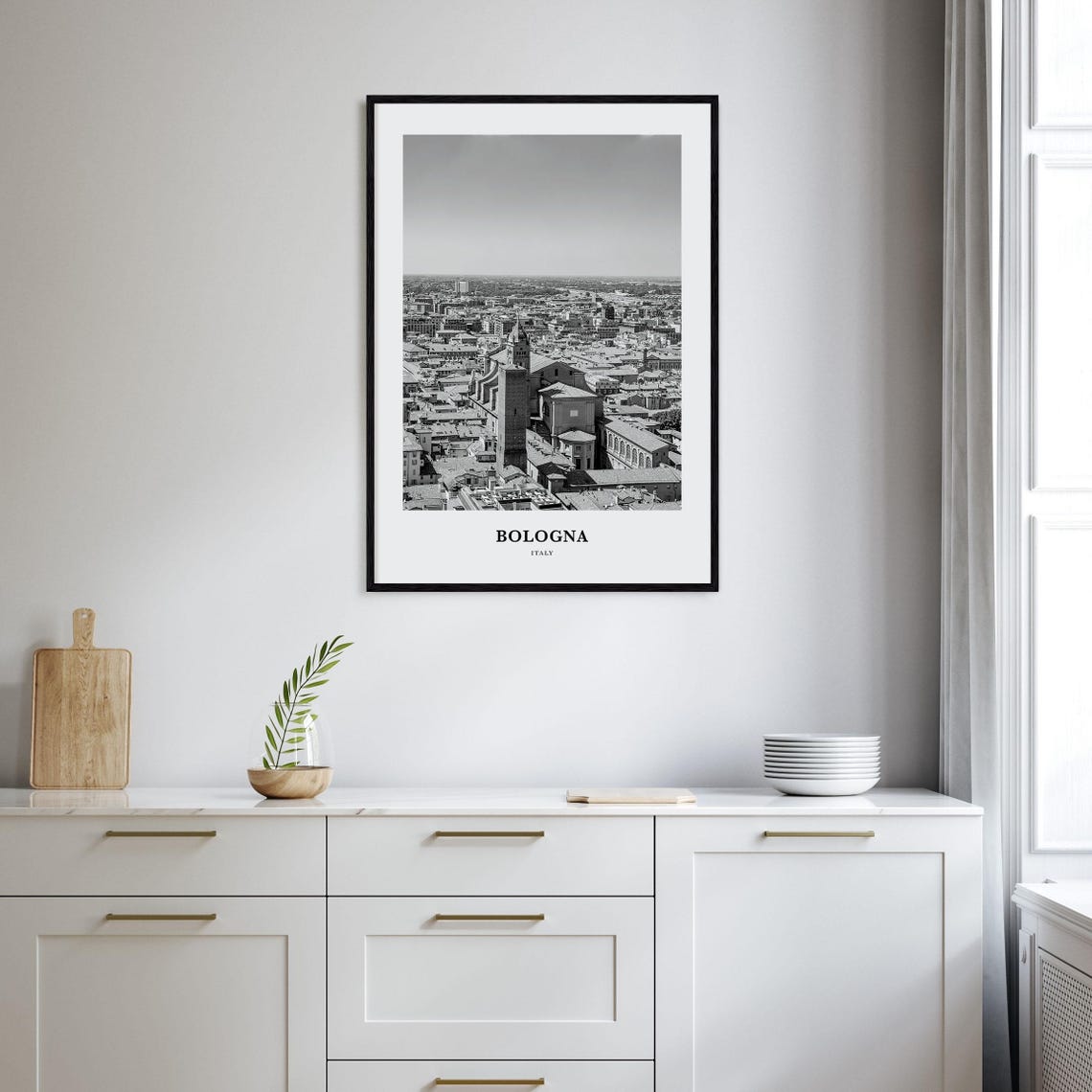 Bologna Wall Art No 2 Bologna Wall Decor Bologna Poster Bologna Home Decor Bologna Travel Gift Bologna Travel Print - Image 2