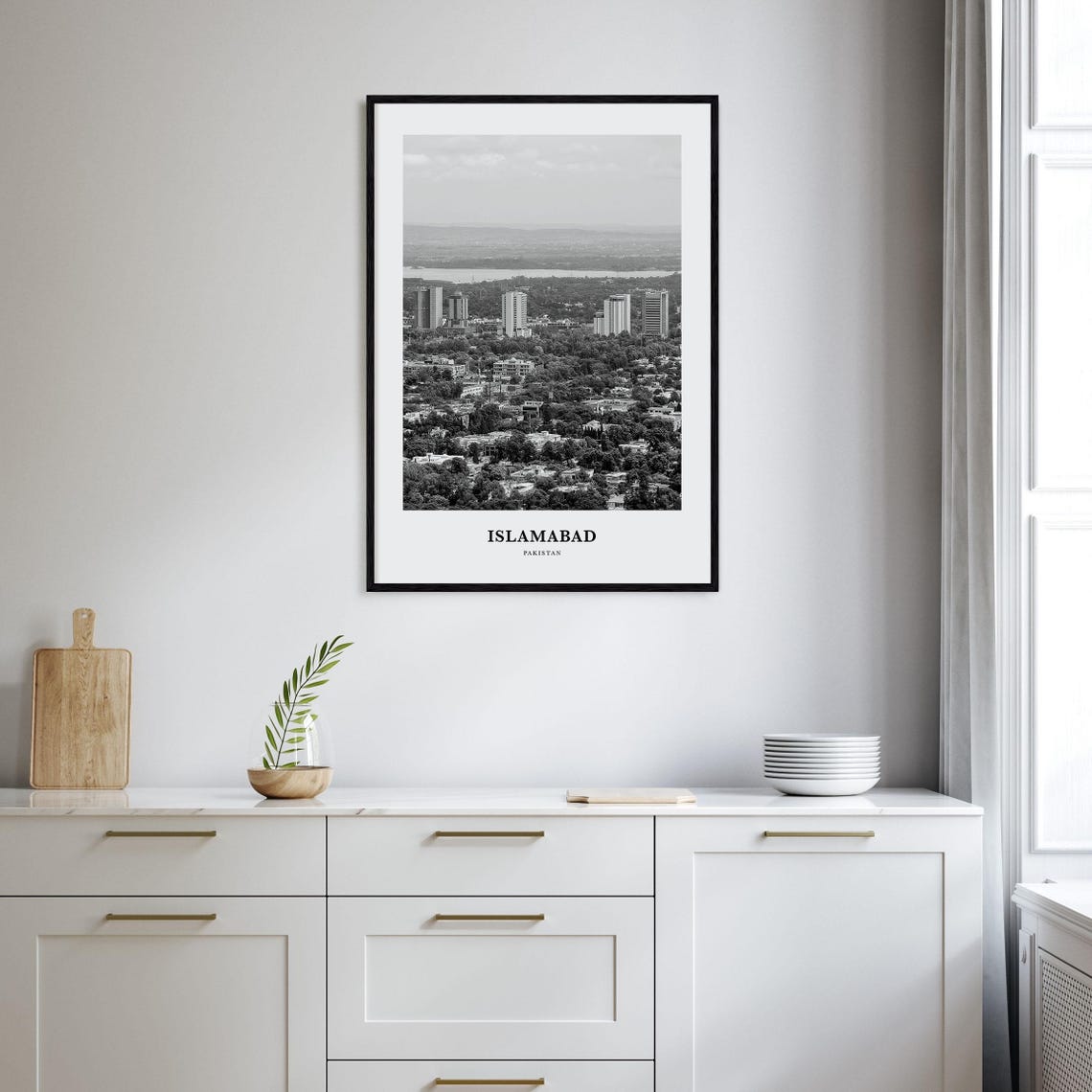 Islamabad Wall Art Islamabad Wall Decor Islamabad Poster Islamabad Home Decor Islamabad Travel Gift Islamabad Travel Print - Image 2