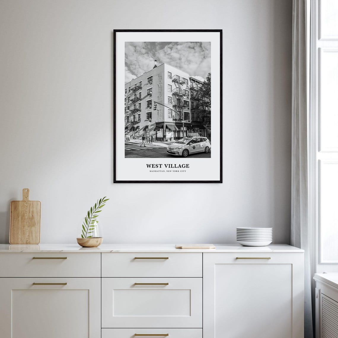 West Village Wall Art West Village Wall Decor West Village Poster West Village Home Decor West Village Travel Gift West Village Travel - Image 2