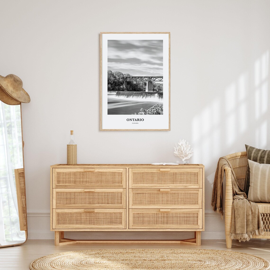 Ontario Wall Art Ontario Wall Decor Ontario Poster Ontario Home Decor Ontario Travel Gift Ontario Travel Print - Image 3