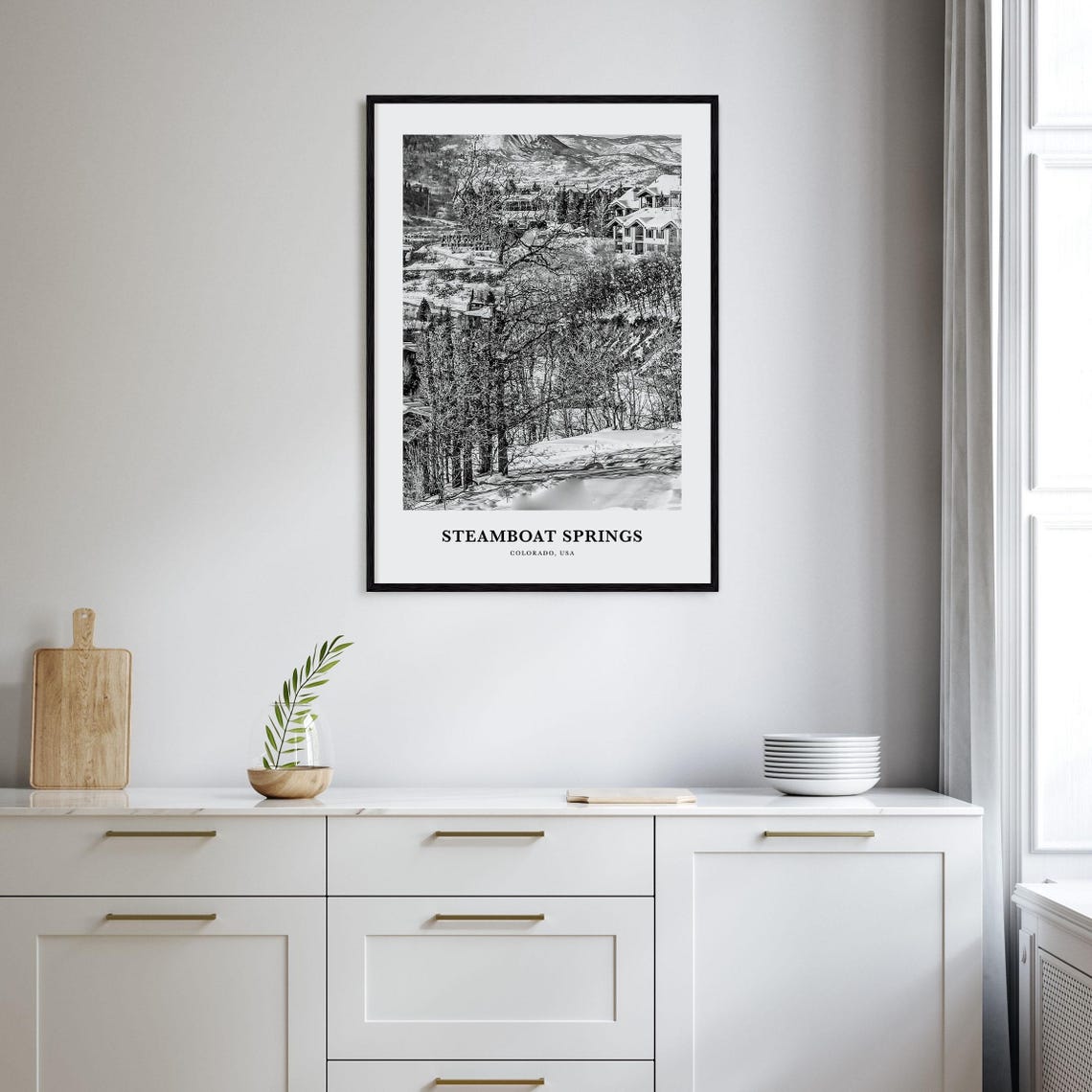 Steamboat Springs Wall Art Steamboat Springs Wall Decor Steamboat Springs Poster Steamboat Springs Home Decor Steamboat Springs Travel - Image 2