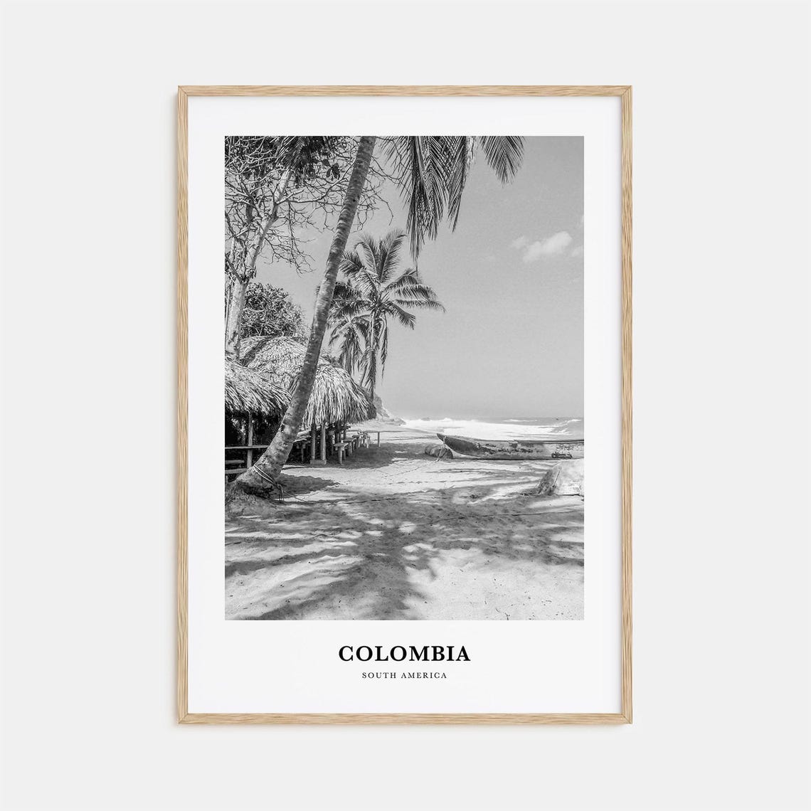 Colombia Wall Art No 1 Colombia Wall Decor Colombia Poster Colombia Home Decor Colombia Travel Gift Colombia Travel Print