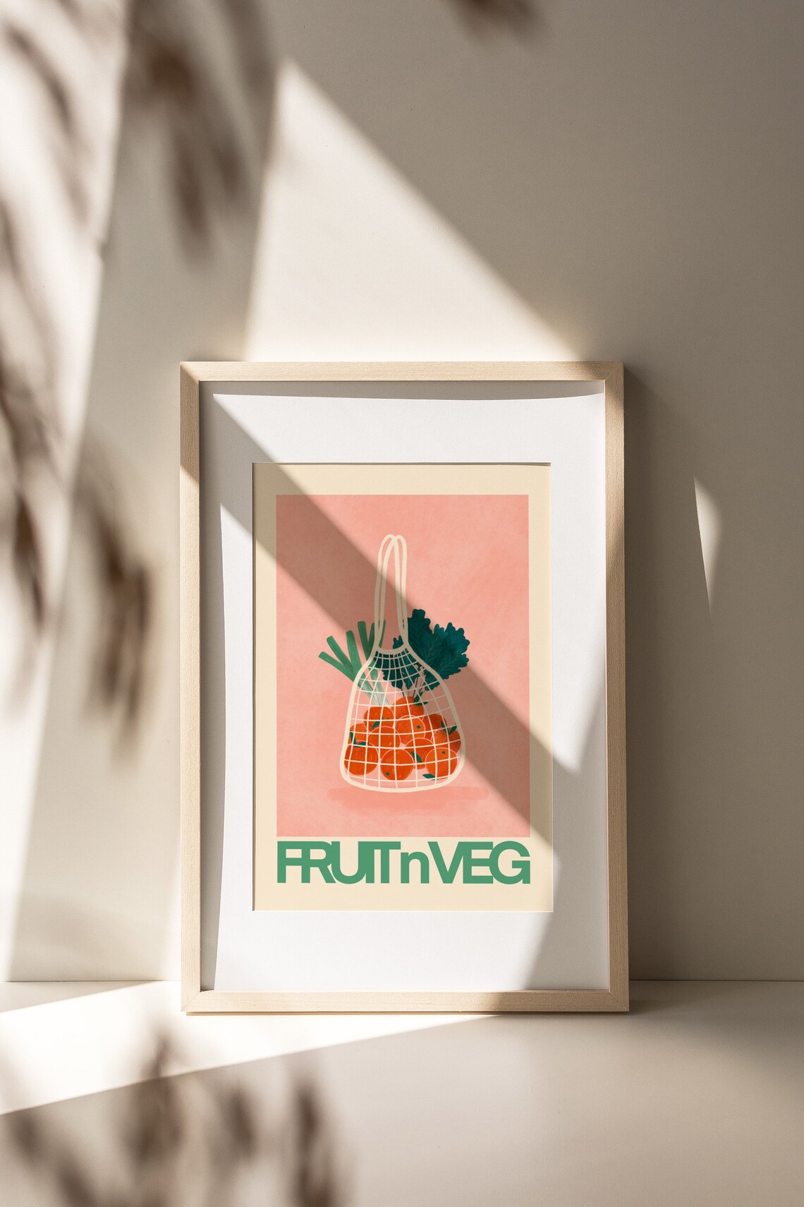 Fruit N Veg Botanical Kitchen Art Print, Modern Poster - Image 3