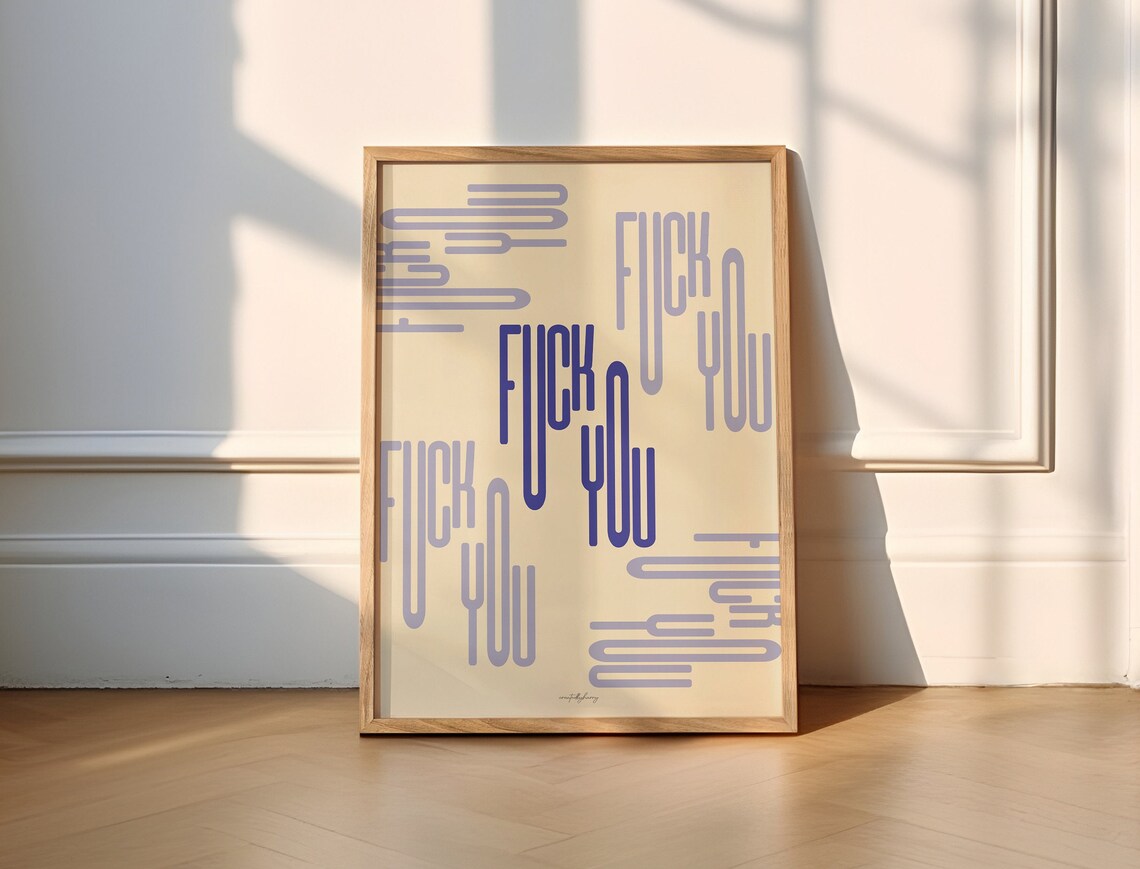 Vibrant Abstract Poster, Abstract & Modern