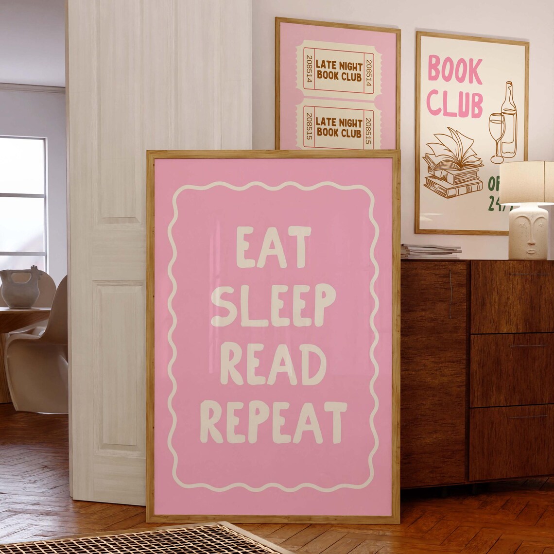 Book Nook Decor Trendy Bookish Humor, Art Print - Image 5