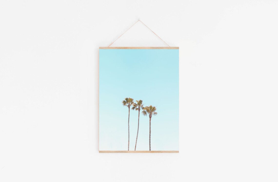 Minimalist Palm Leaf Art Print, Tropical Poster - Image 4