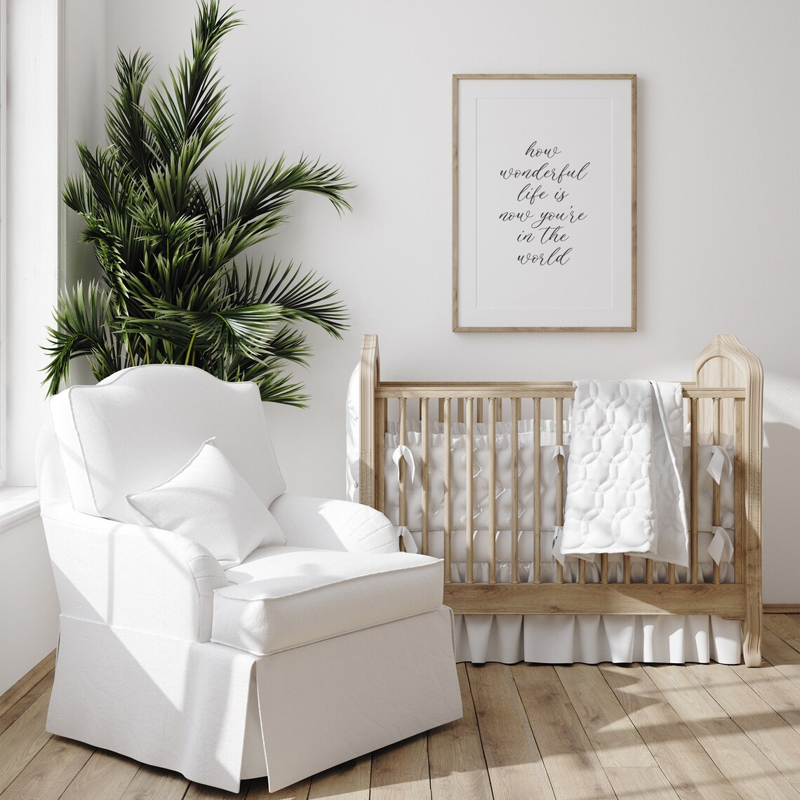 How Wonderful Life Is Now You're In The World Art Print - Image 3