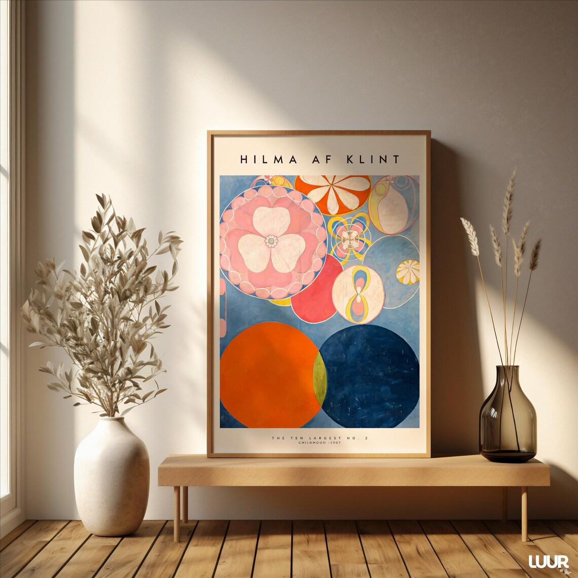 Abstract Geometric Shapes Modern Art Print
