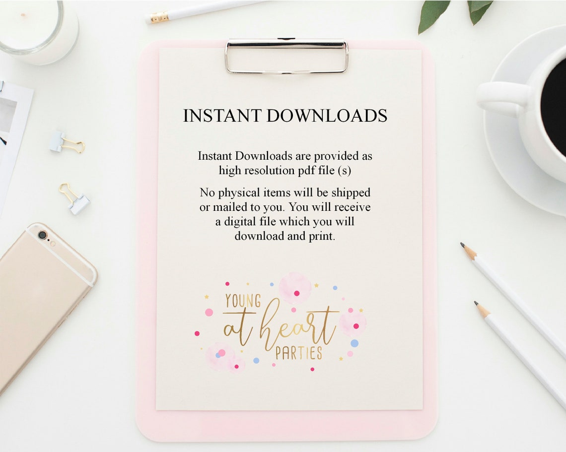 Valentines Advent Calendar Tags Holiday Gift Set Overview Poster - Image 3