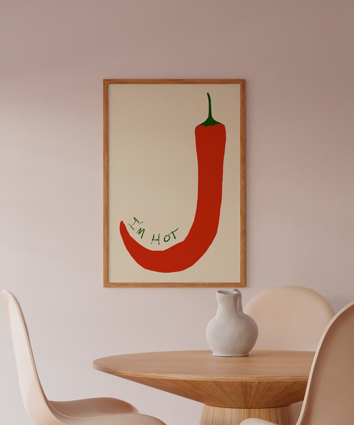 Soy Art De Pared, Hot Chili Kitchen Poster - Image 2