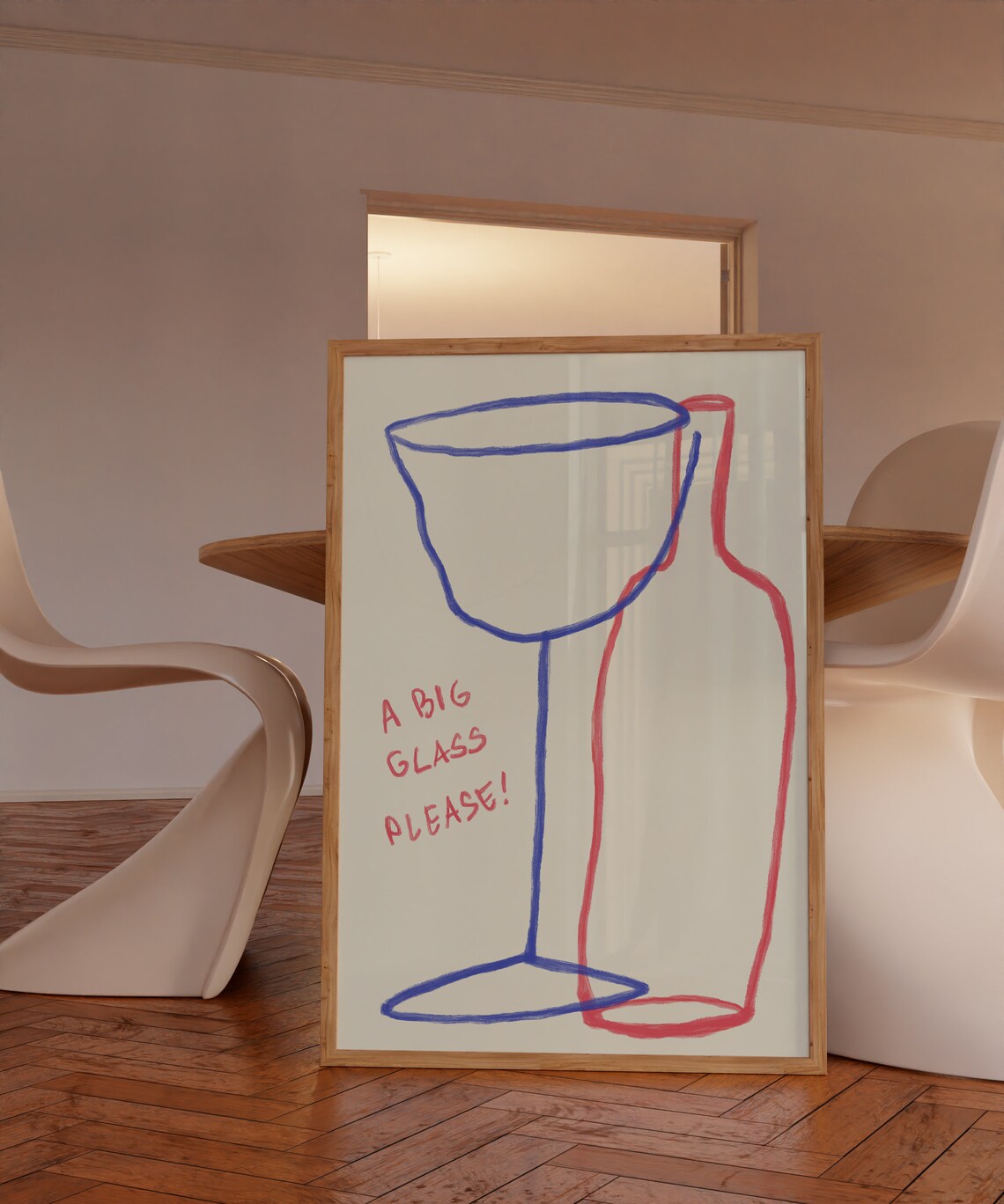 Kitchen Prints, Modern Minimalist Kitchen Poster - Image 2