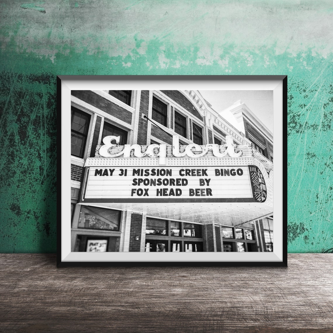 Englert Theatre Iowa City Ia Unframed Photography Print Iowa City Theater Fine Art Print - Image 2