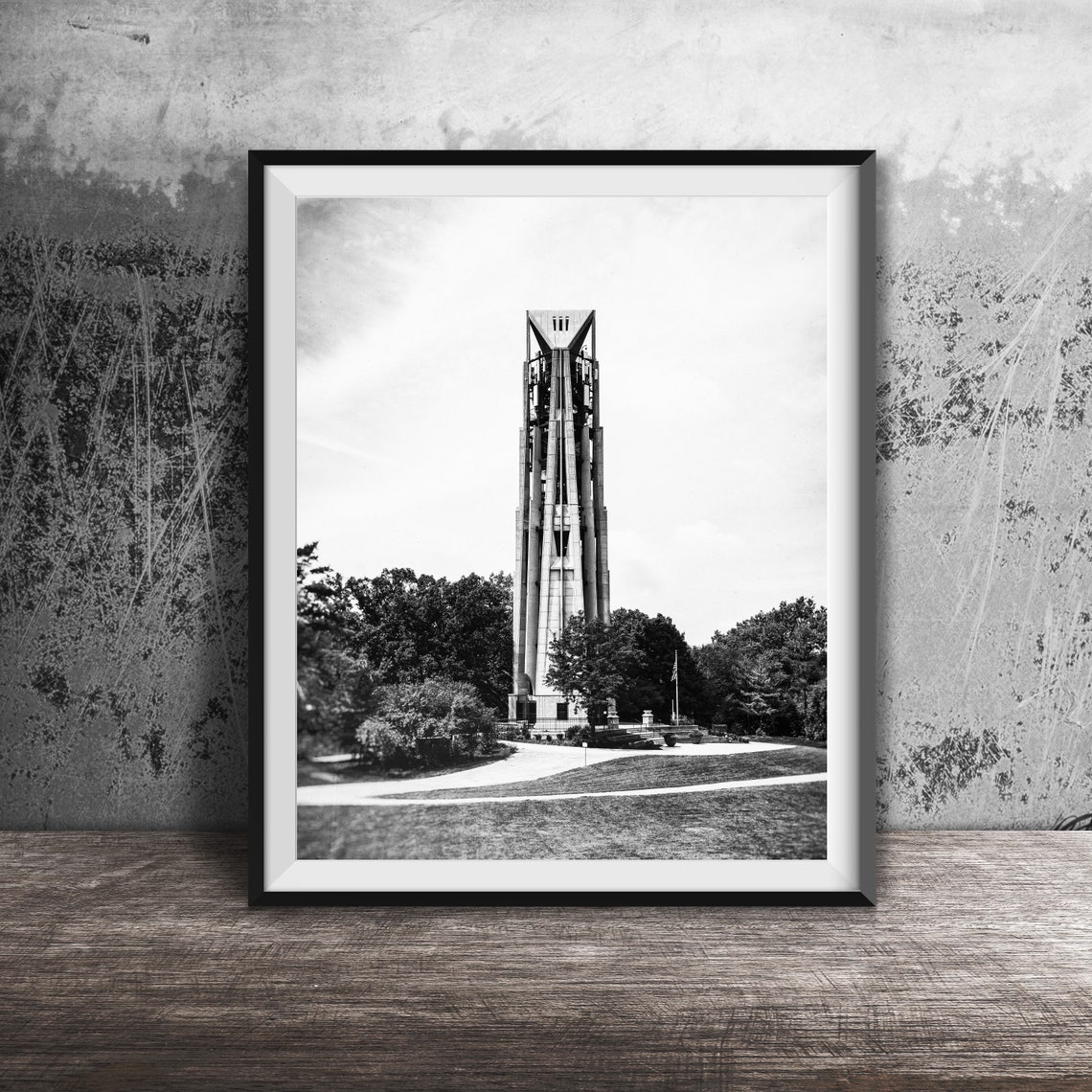 Naperville Millennium Carillon Bell Tower Daytime Photo Poster - Image 2