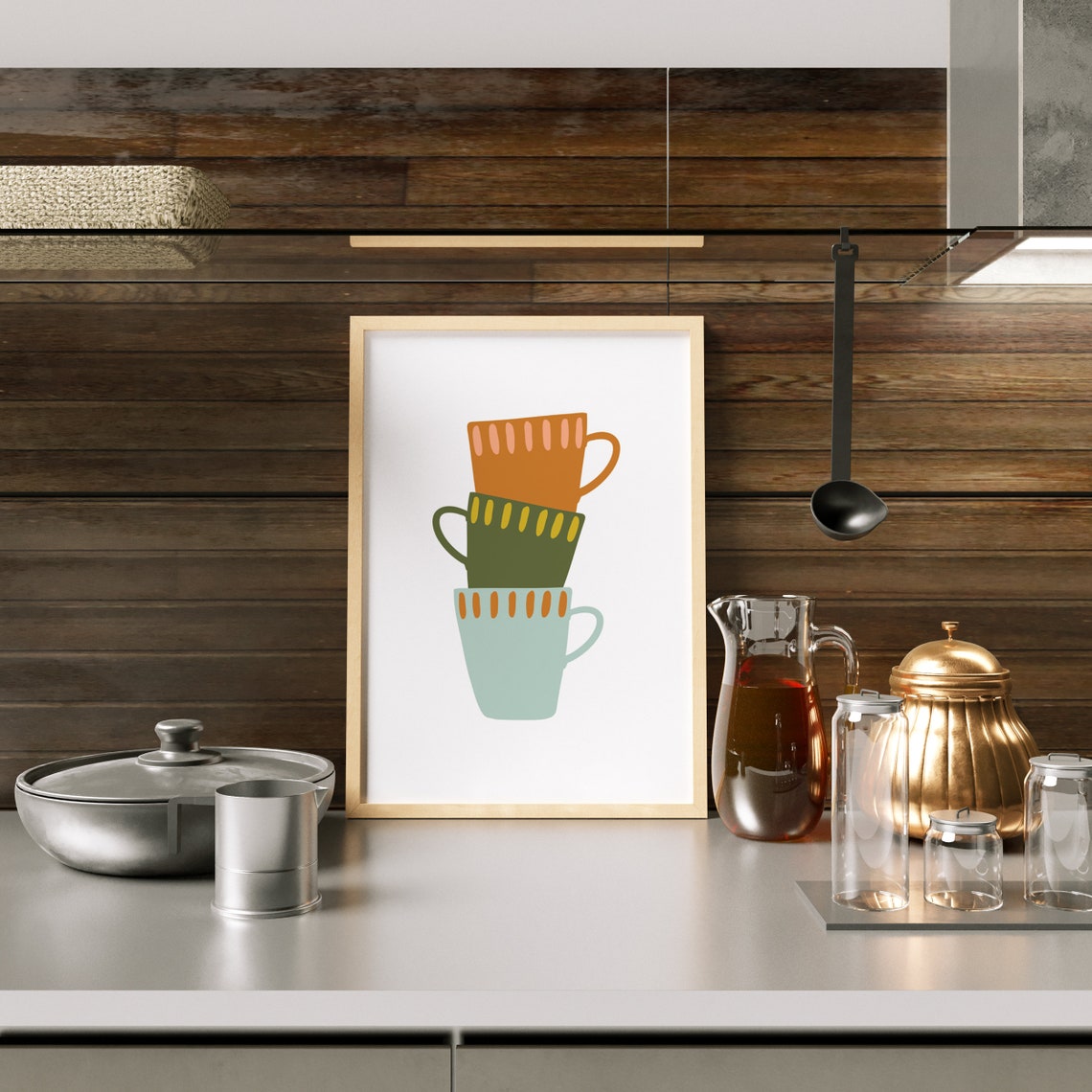 Kitchen Wall Art, Modern Kitchen Poster - Image 4