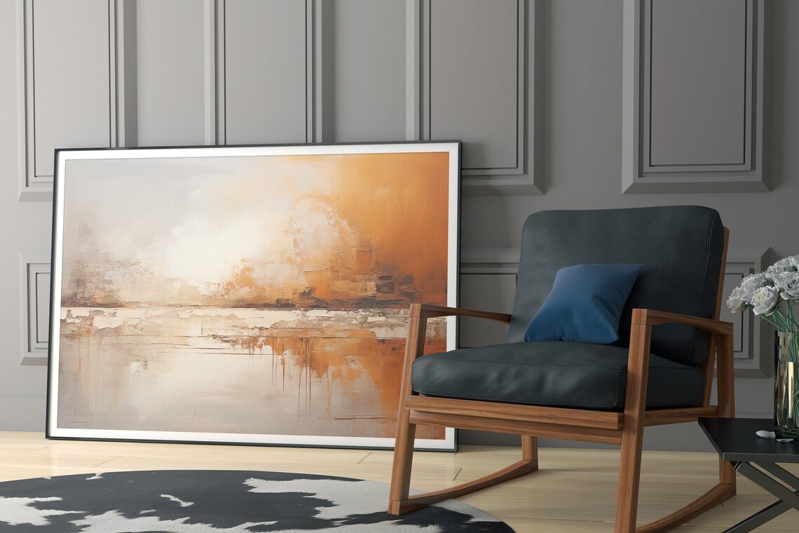Abstract Print, Minimalist Exhibition Poster - Image 3