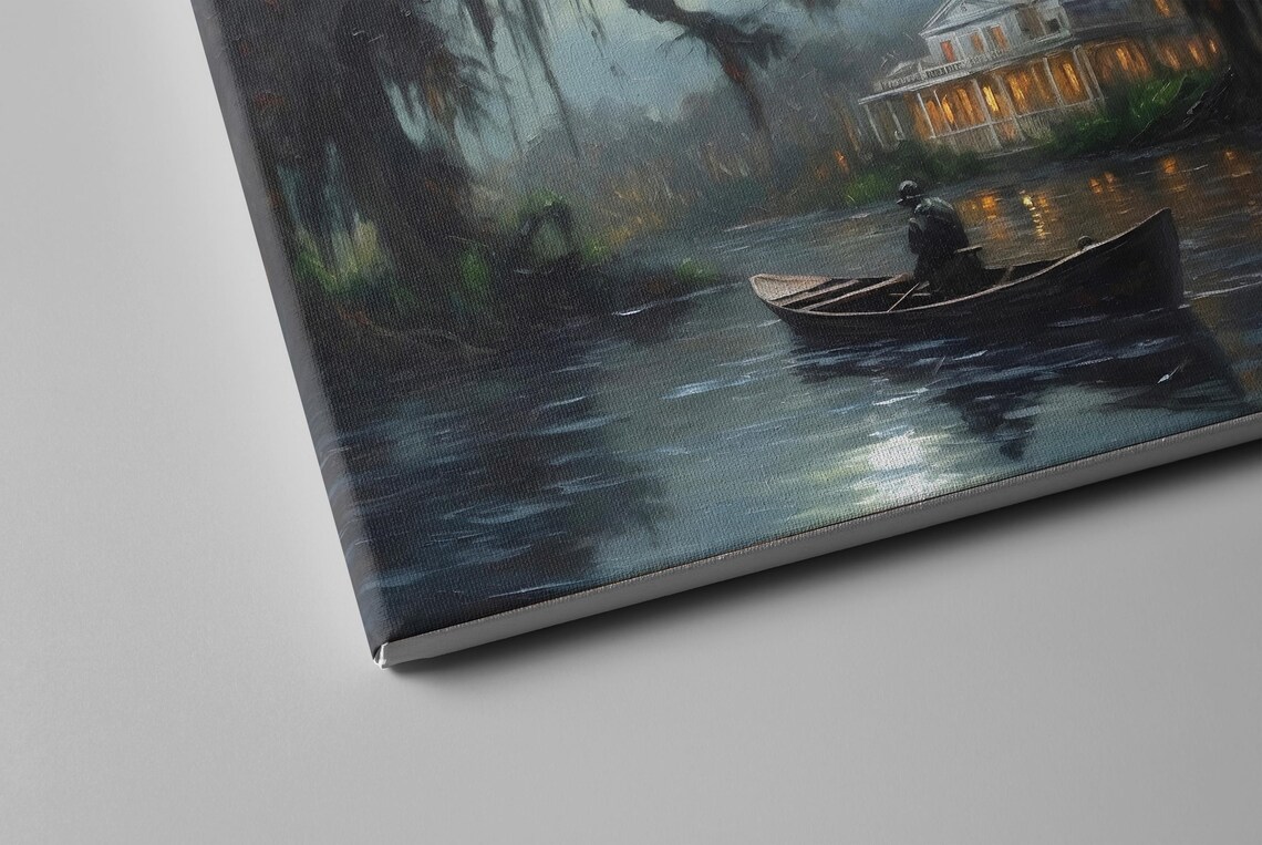Haunted Swamps of Louisiana Scenic Art Print