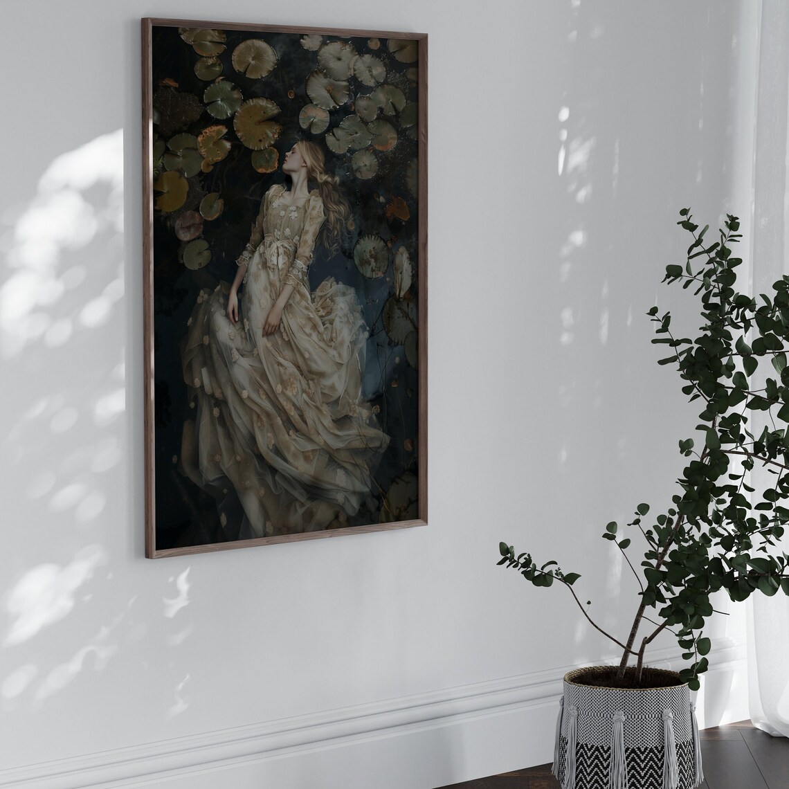 Lake Ophelia Dark Academia Gothic Wall Art Print - Image 3