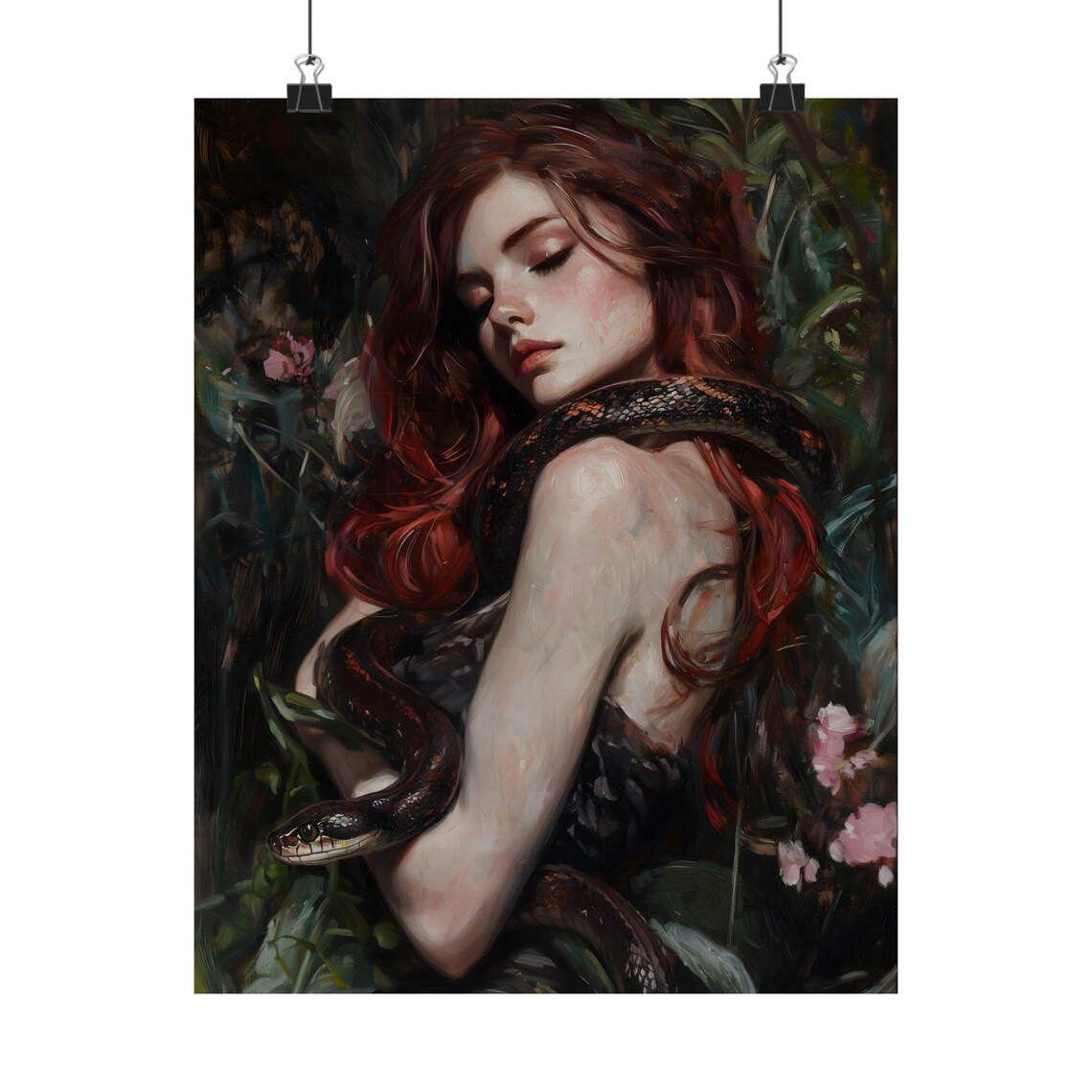 Lilith Gothic Dark Academia Occult Wall Art Print - Image 2