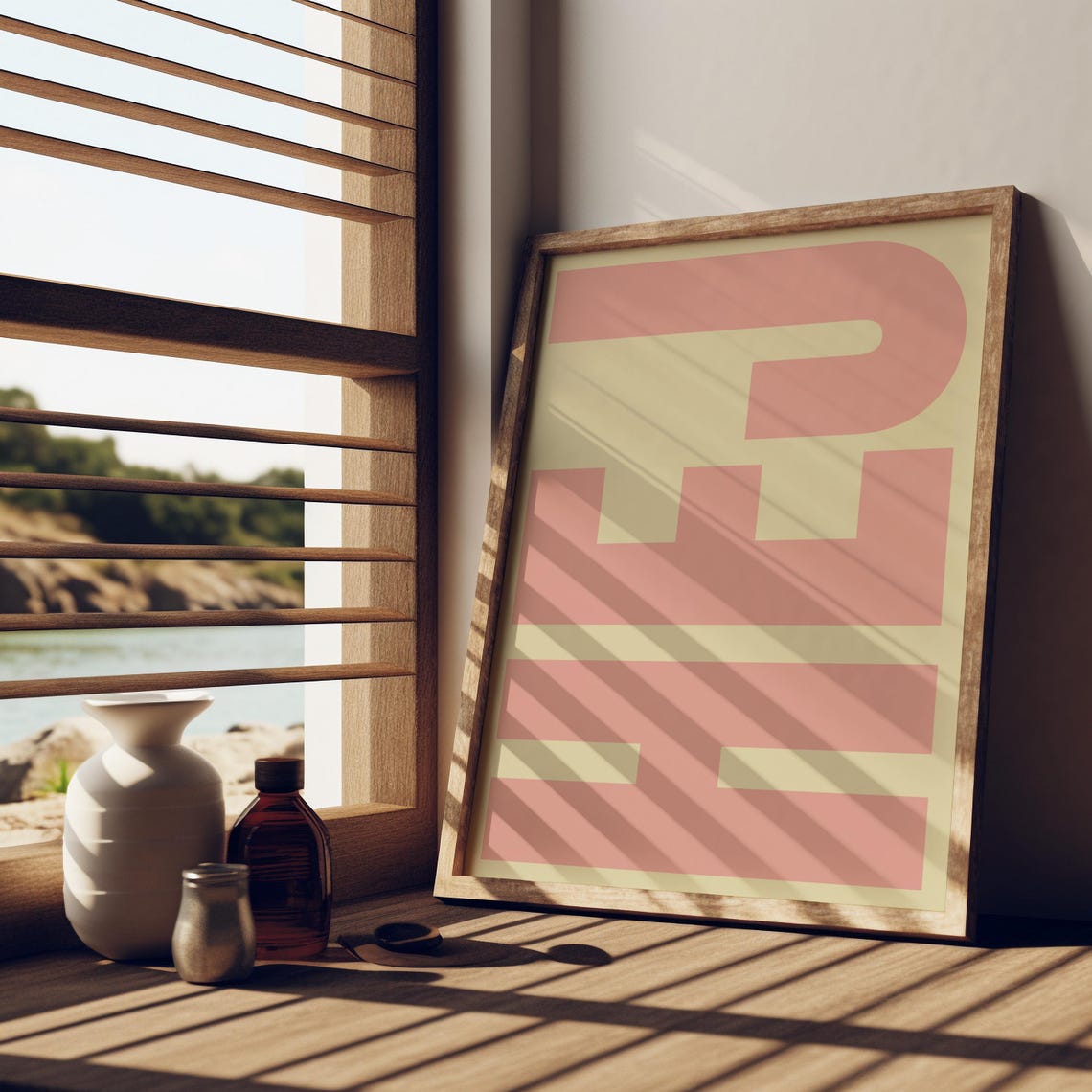 Hej Poster, Scandinavian Hello Art Print - Image 2