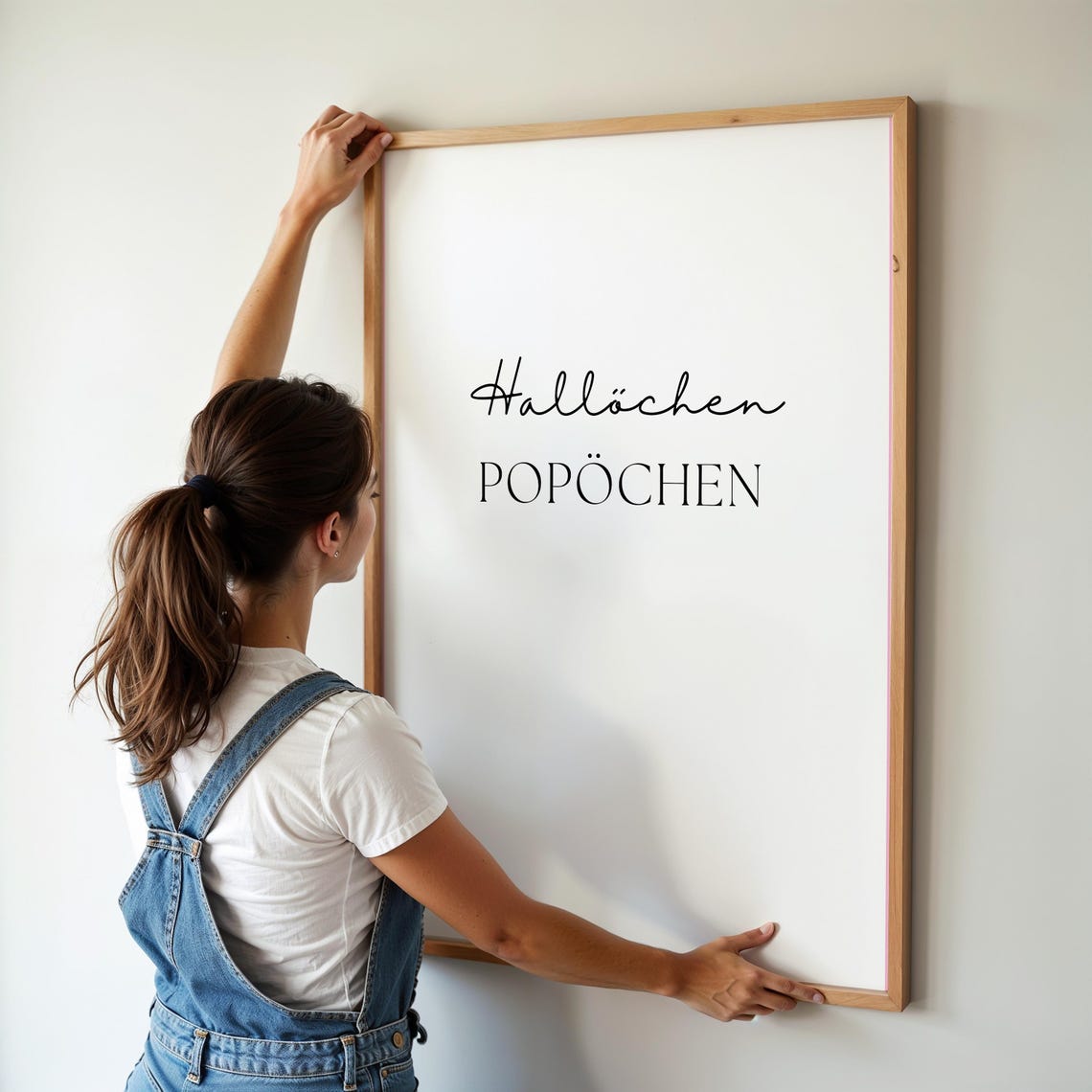 Hello Little Bum Bathroom Humor Art Print