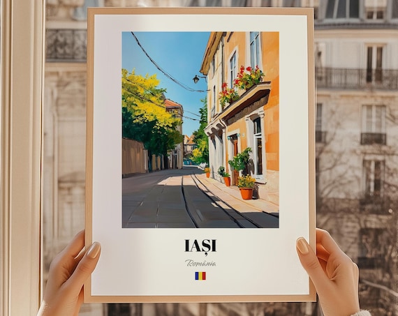 Iai Romnia Wall Decor Oil Painting Reproduction Poster Friend Gift Dorm