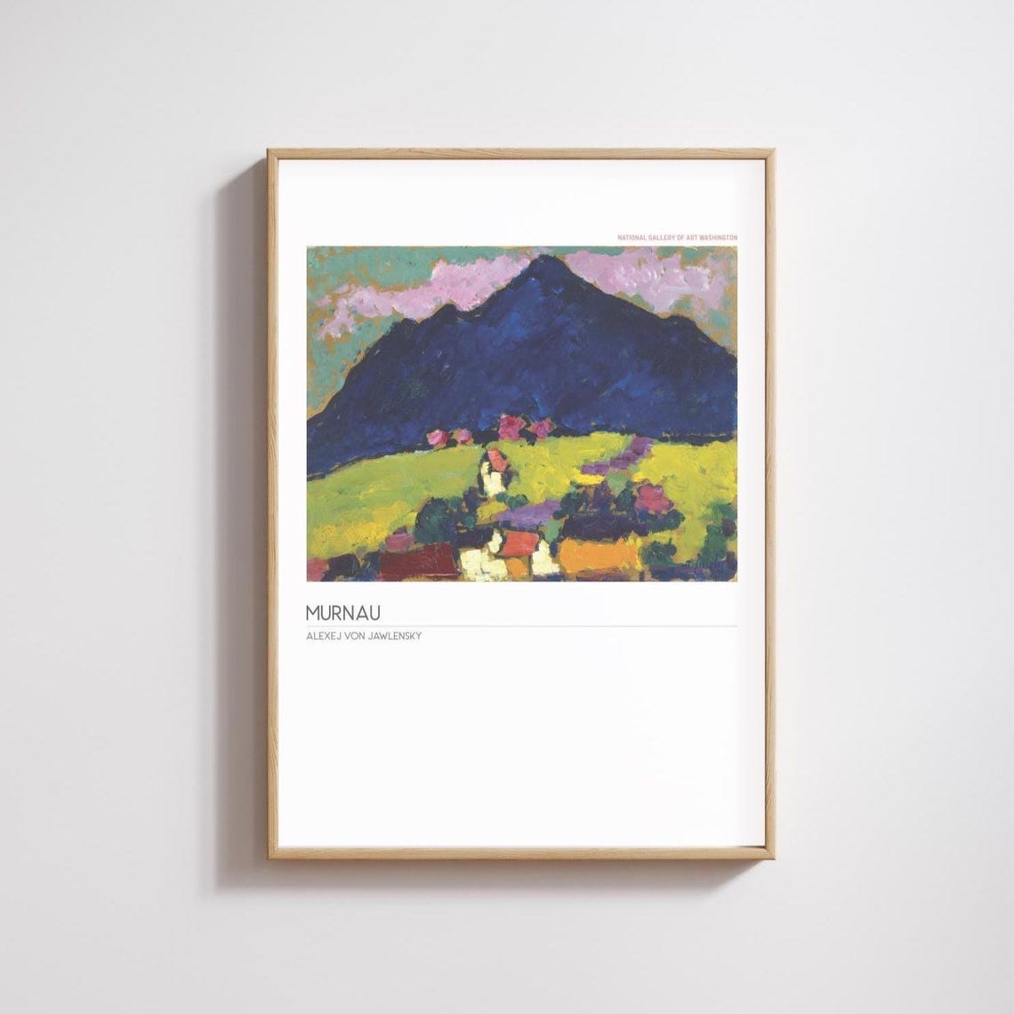 Murnau, Alexej Von Jawlensky Abstract Landscape Poster