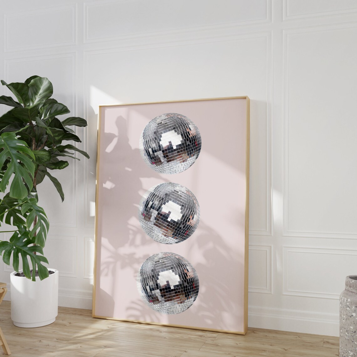 Disco Ball Art Print, Y2K Retro 90s Decor - Image 6