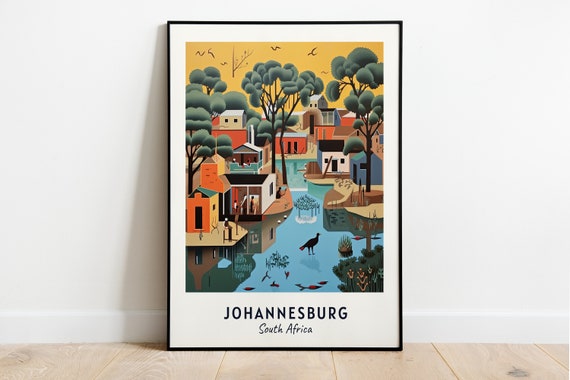 Apartheid Museum Travel Print Wall Art Johannesburg South Africa City Print Apartheid Museum Travel Gift Apartheid Museum Poster